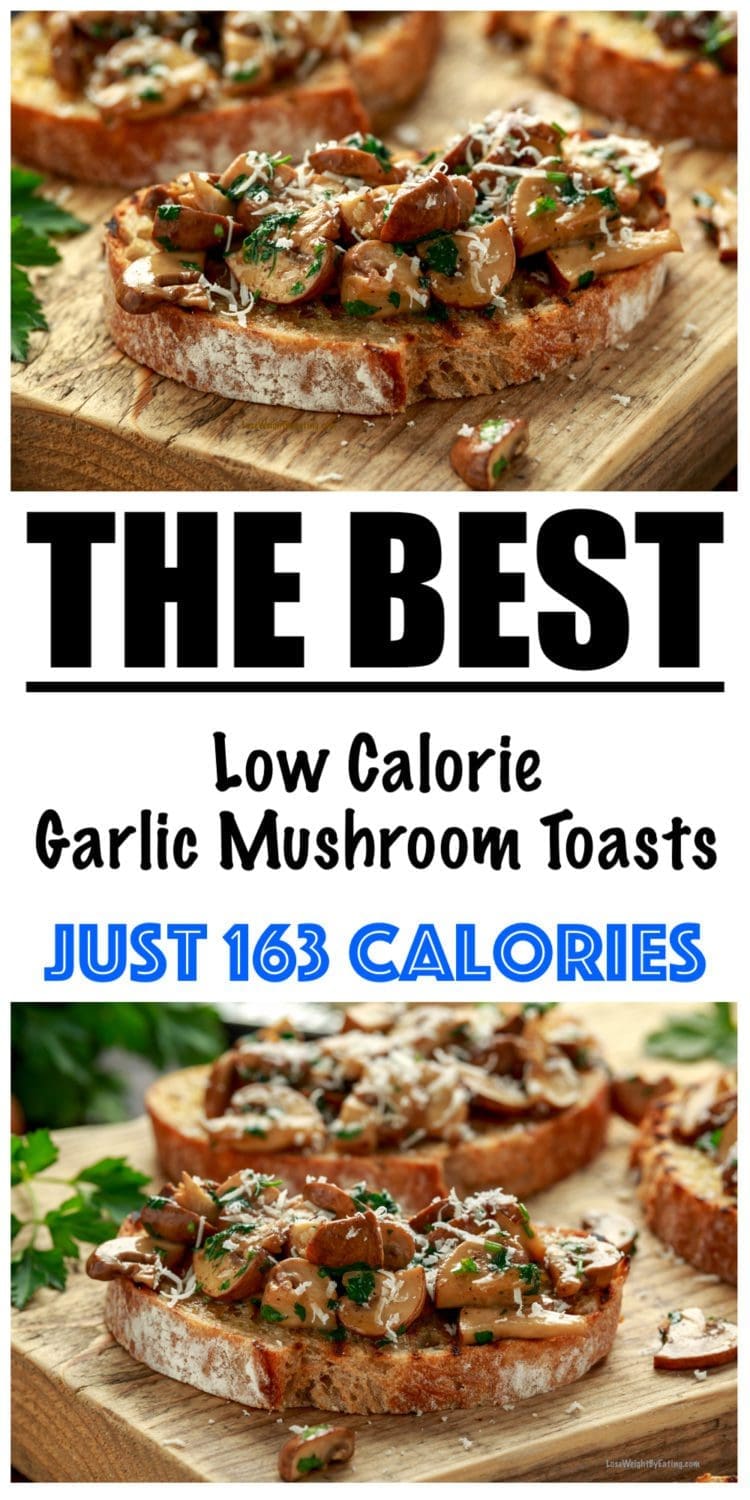 Garlic Mushroom Toasts