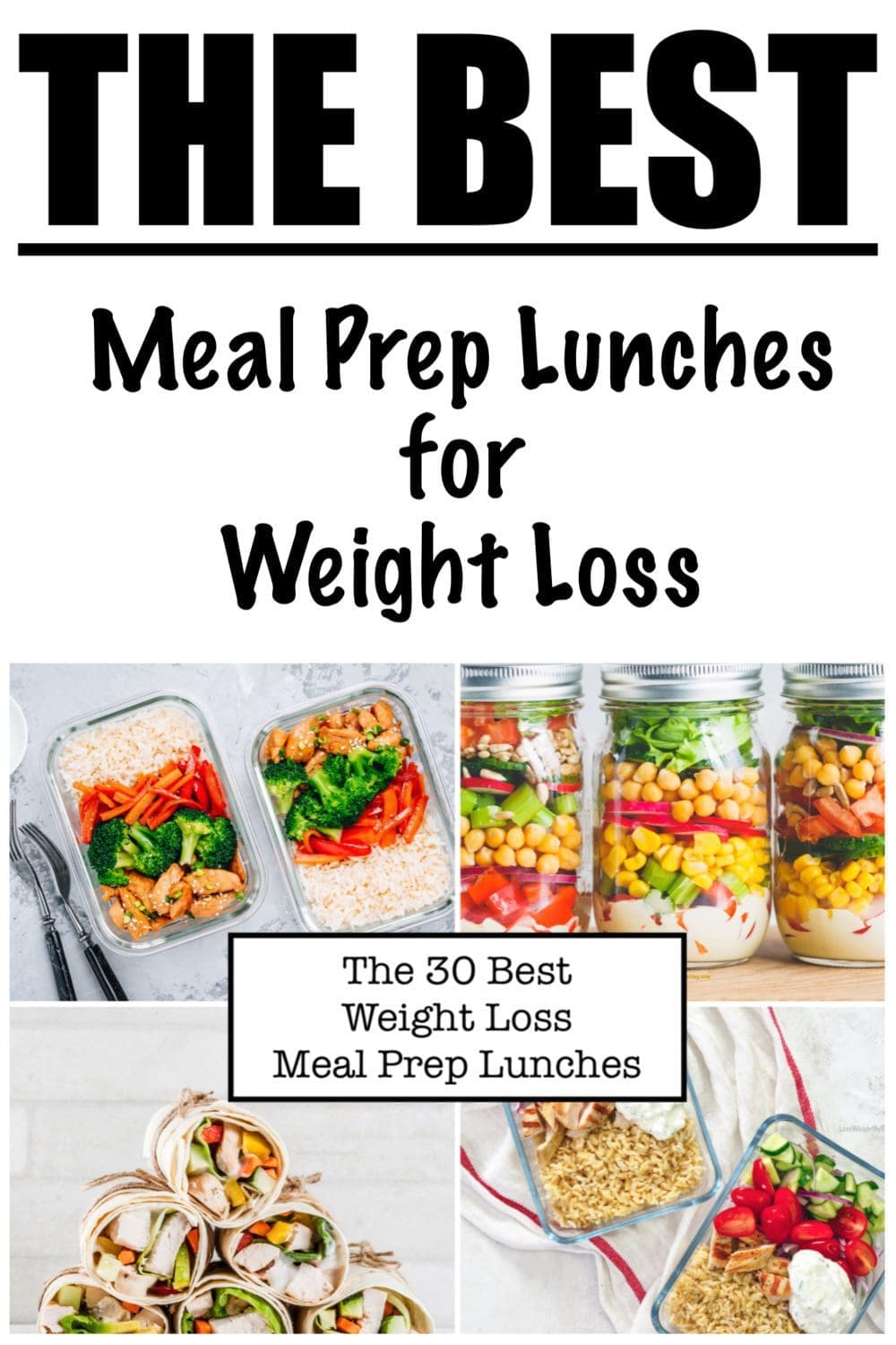 weight loss meal prep lunches