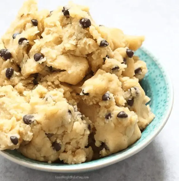 low calorie edible cookie dough