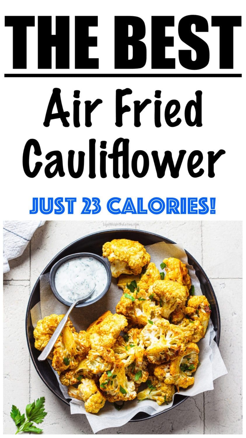 Air Fry Cauliflower