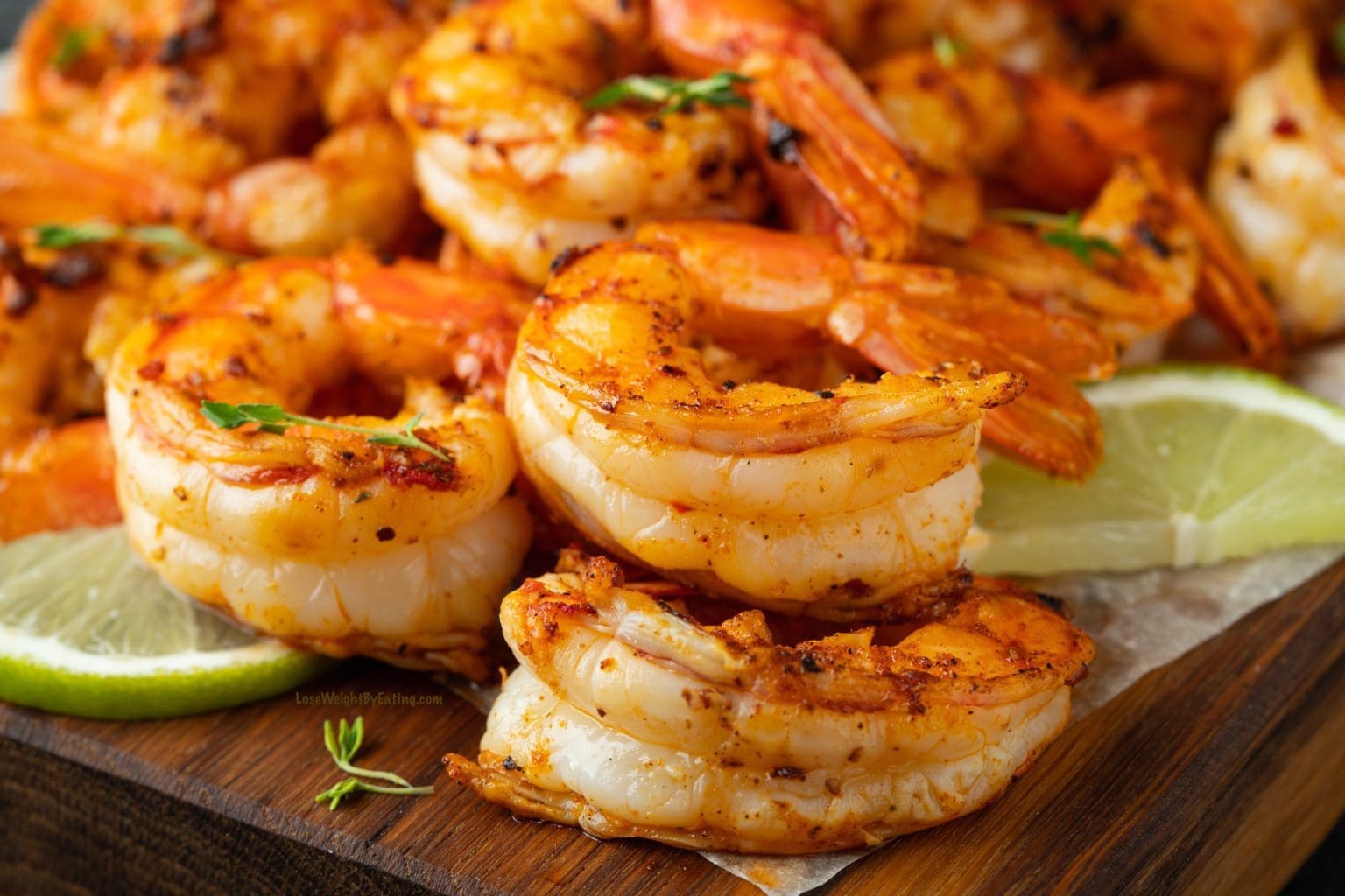 Low Calorie Garlic Shrimp for Weight Loss - Lose Weight By Eating