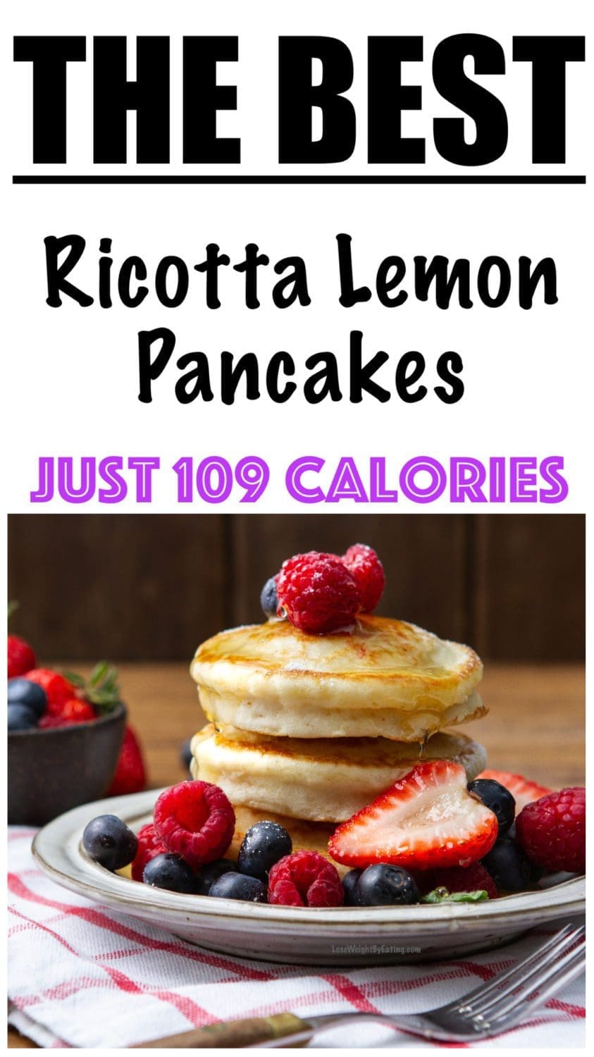 Ricotta Lemon Pancakes