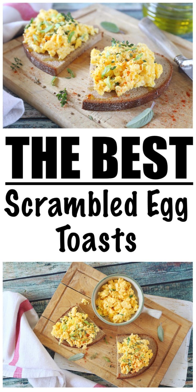 Scrambled Egg Toast Recipe