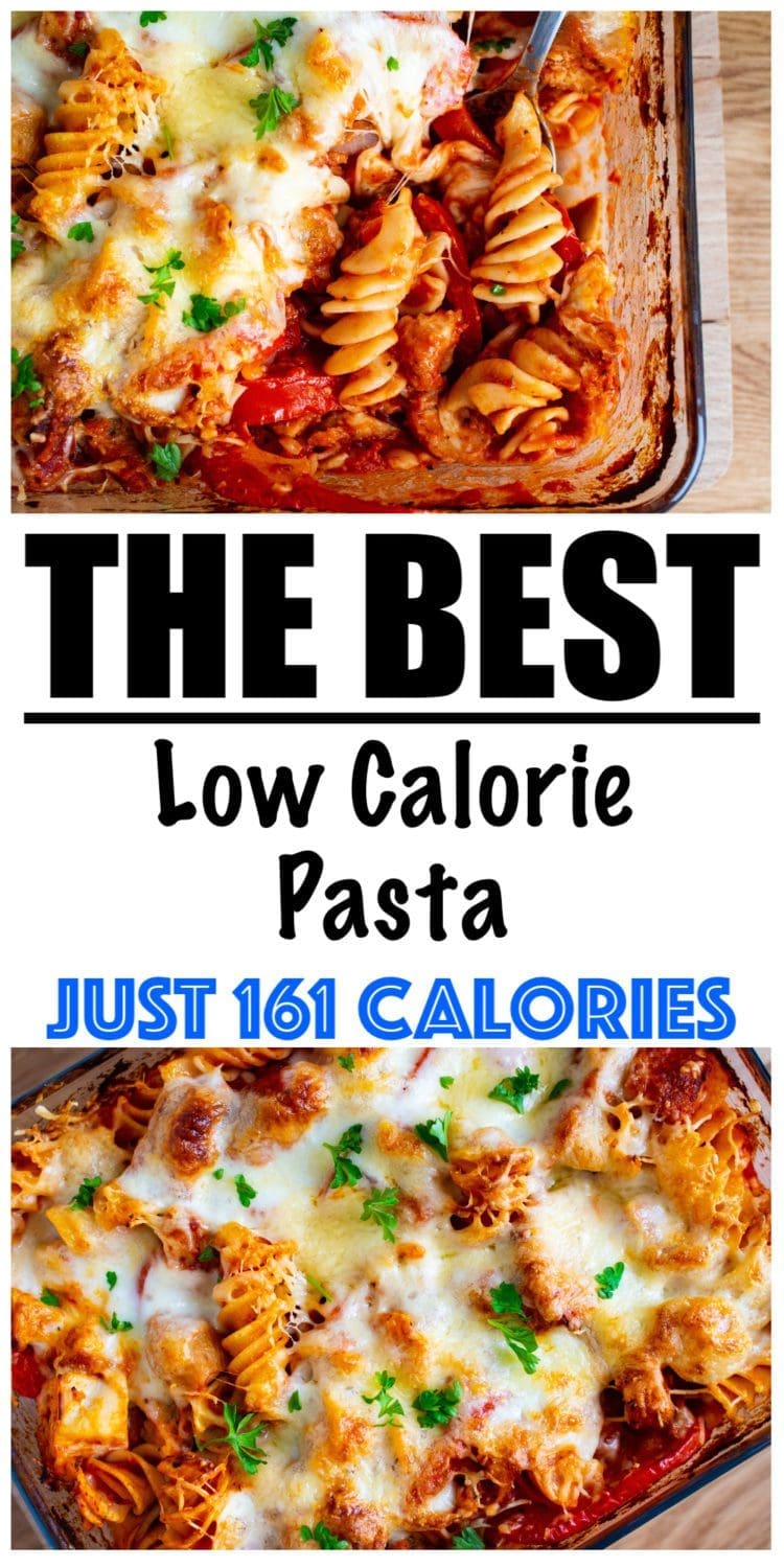 Low Calorie Pasta (Under 200 calories!) - The Big Man's World ®