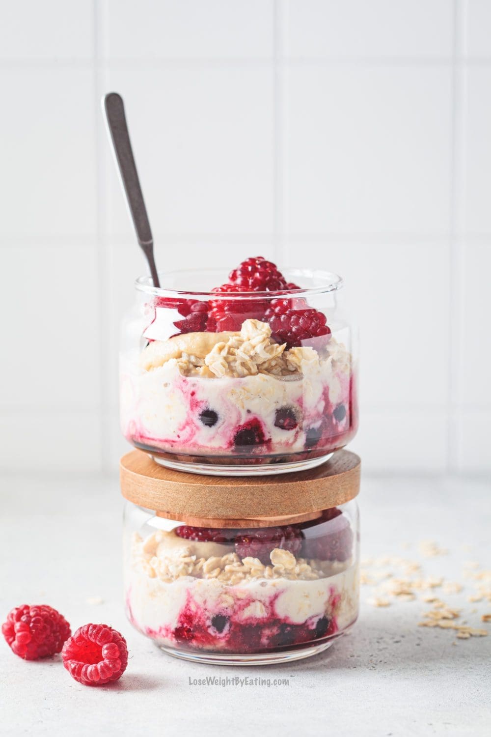 low calorie overnight oats for weight loss