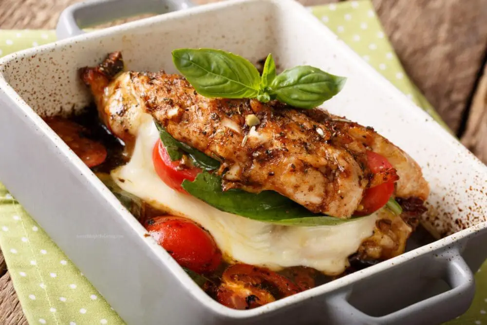 Low Calorie Stuffed Chicken Breasts