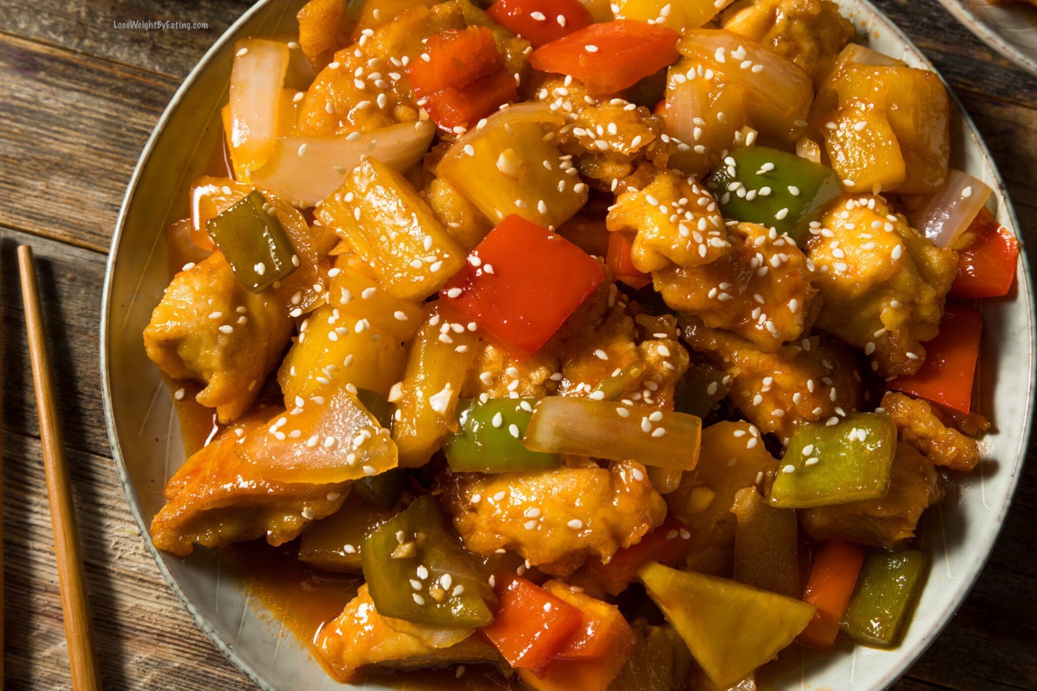 Low Calorie Sweet and Sour Chicken - Lose Weight By Eating