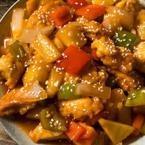 Low Calorie Sweet and Sour Chicken