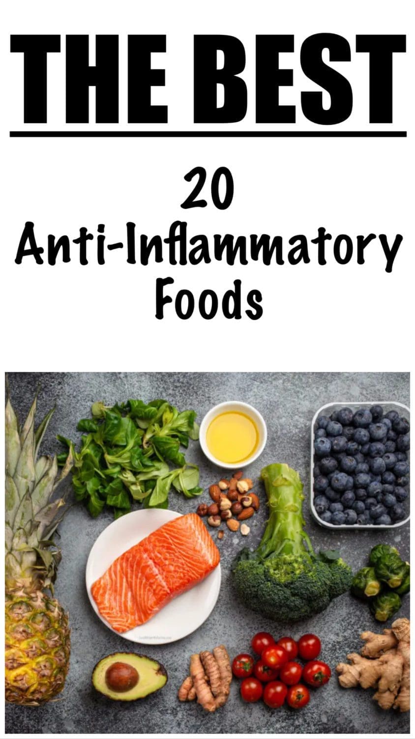 The BEST 20 Anti-Inflammatory Foods
