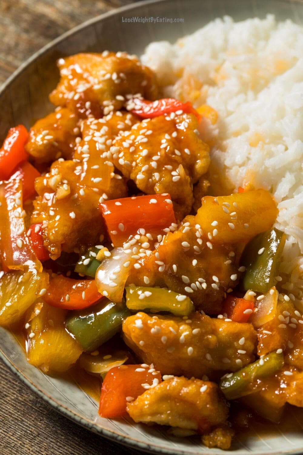 Low Calorie Sweet and Sour Chicken