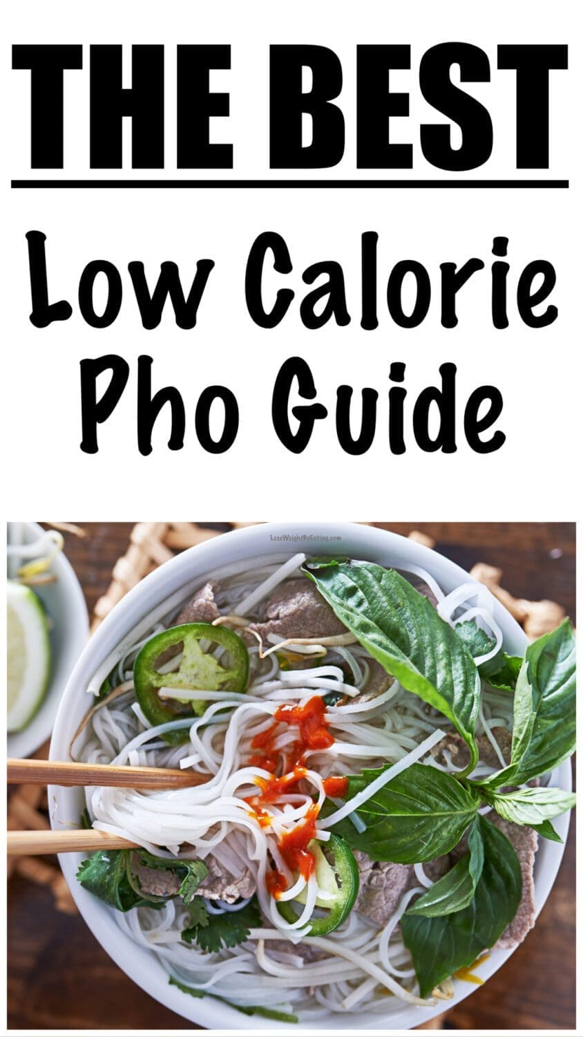 calories in pho