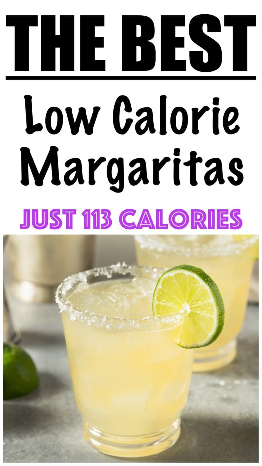 Low Calorie Margaritas