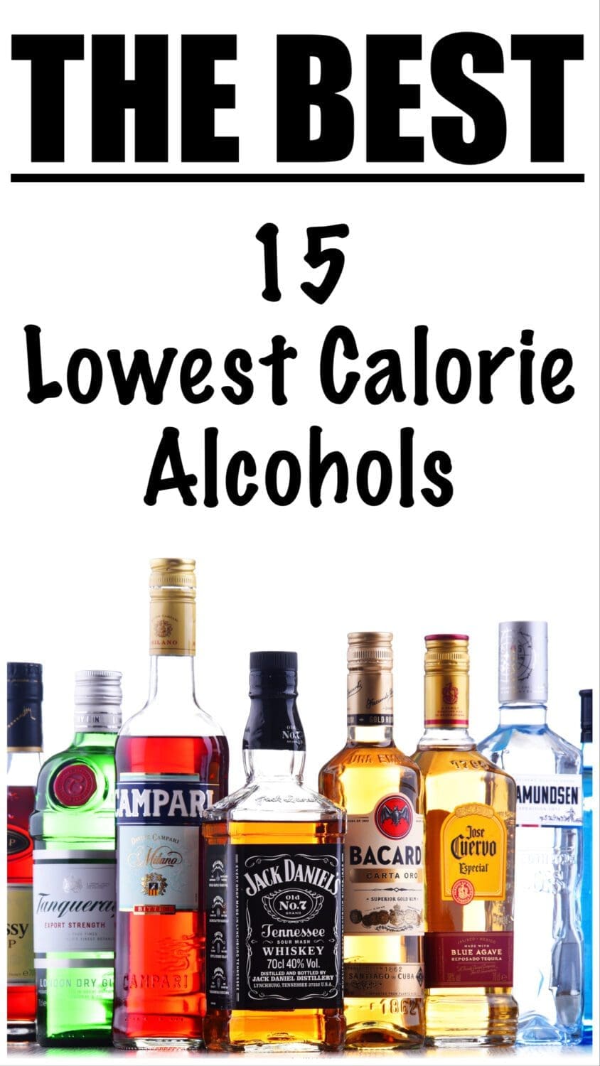 lowest calorie alcohols