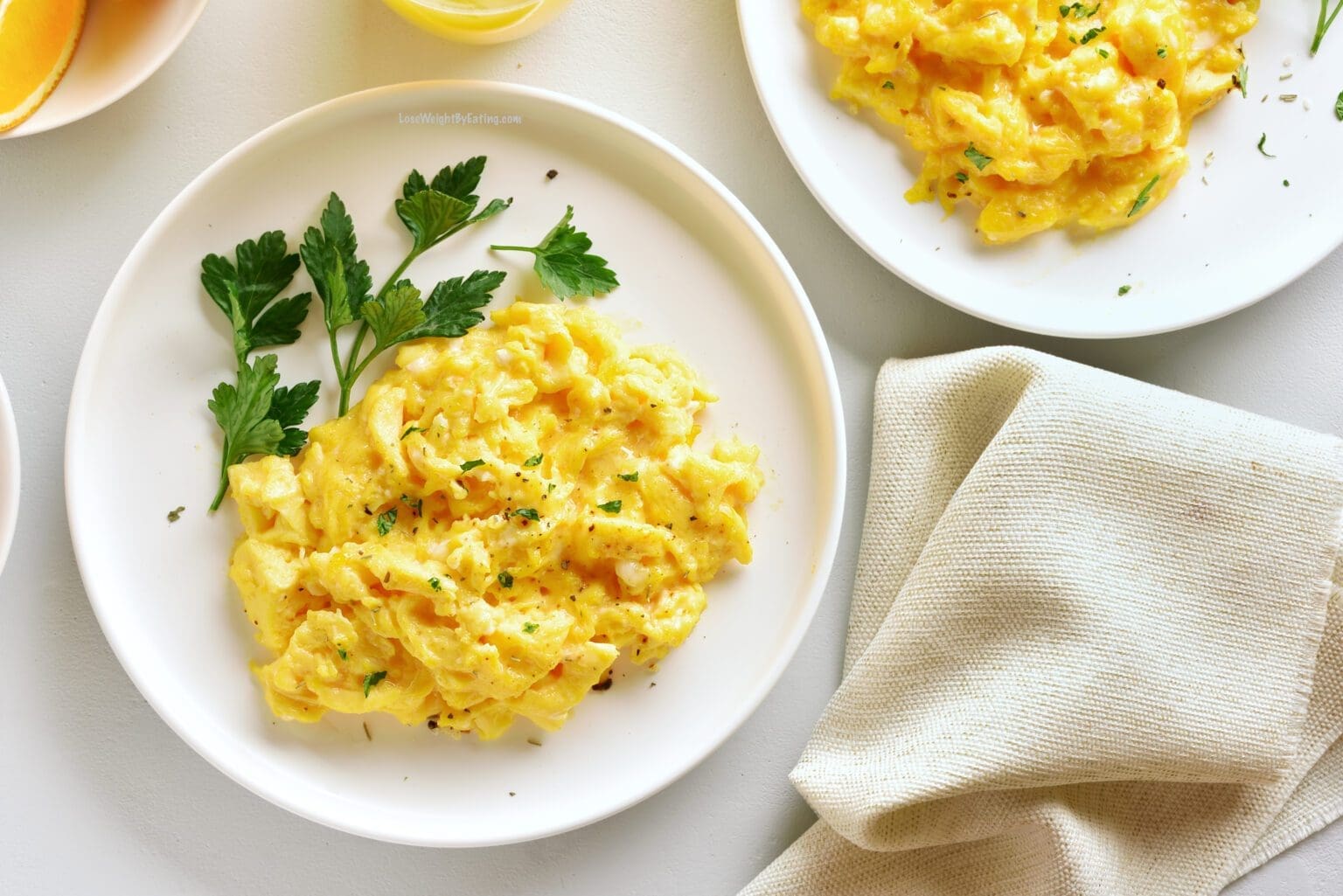 Low Calorie Yogurt Eggs - Lose Weight By Eating