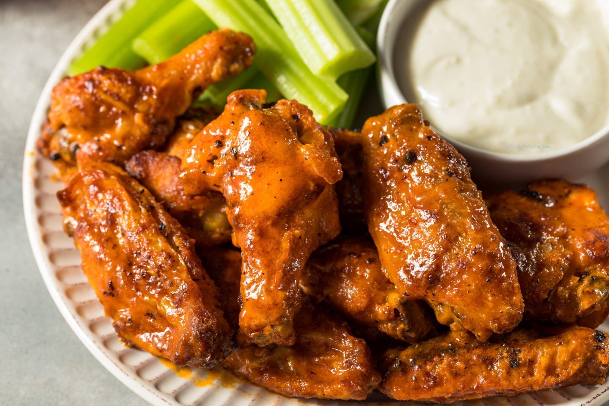 Low Calorie Buffalo Chicken Wings - Lose Weight By Eating