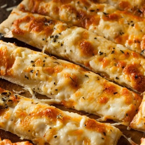 Low Calorie Garlic Cheese Bread