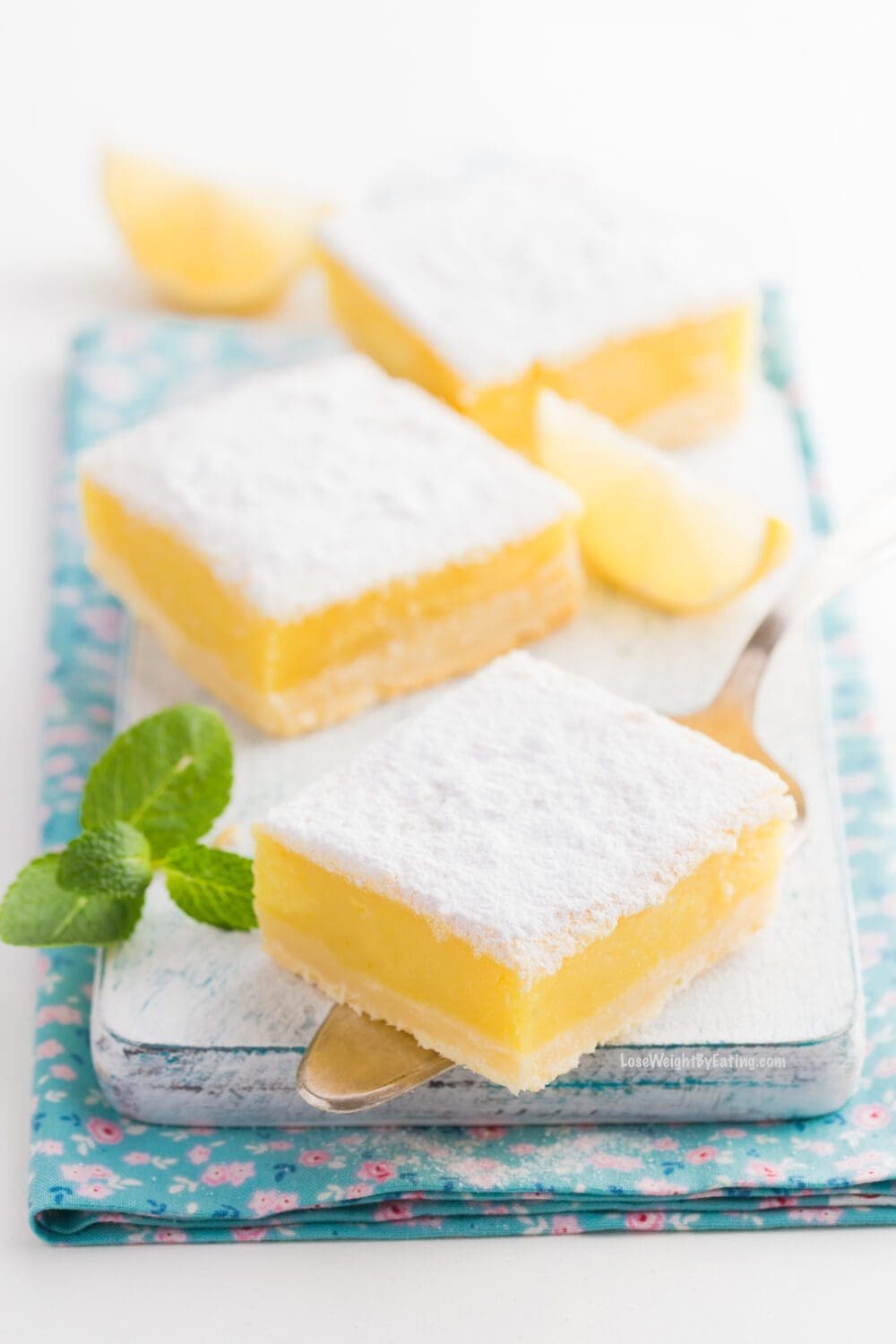 Low Calorie Lemon Bars