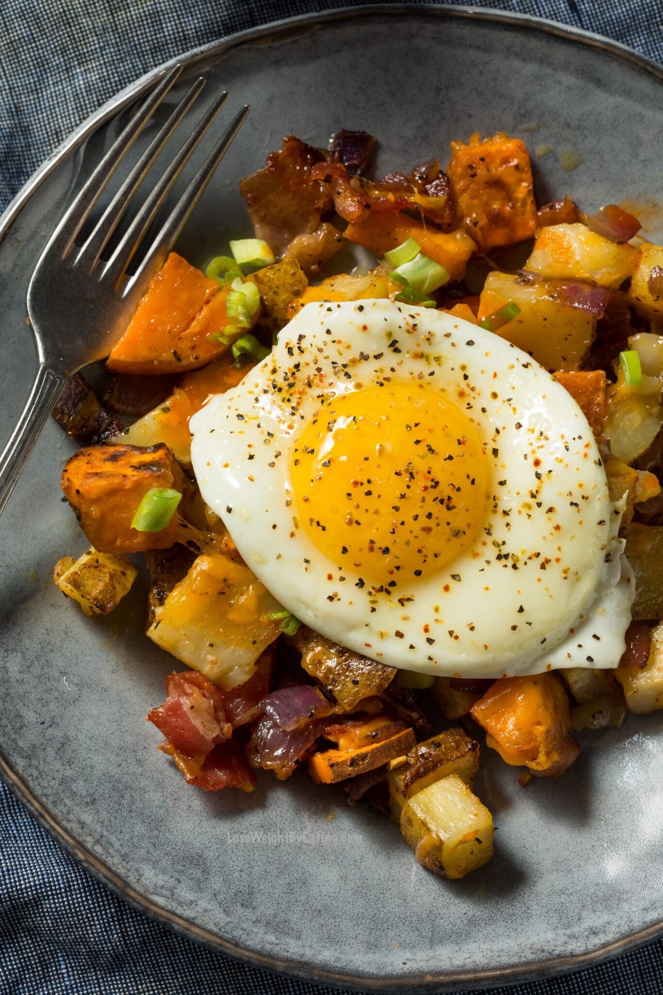 Low Calorie Breakfast Hash - Lose Weight By Eating