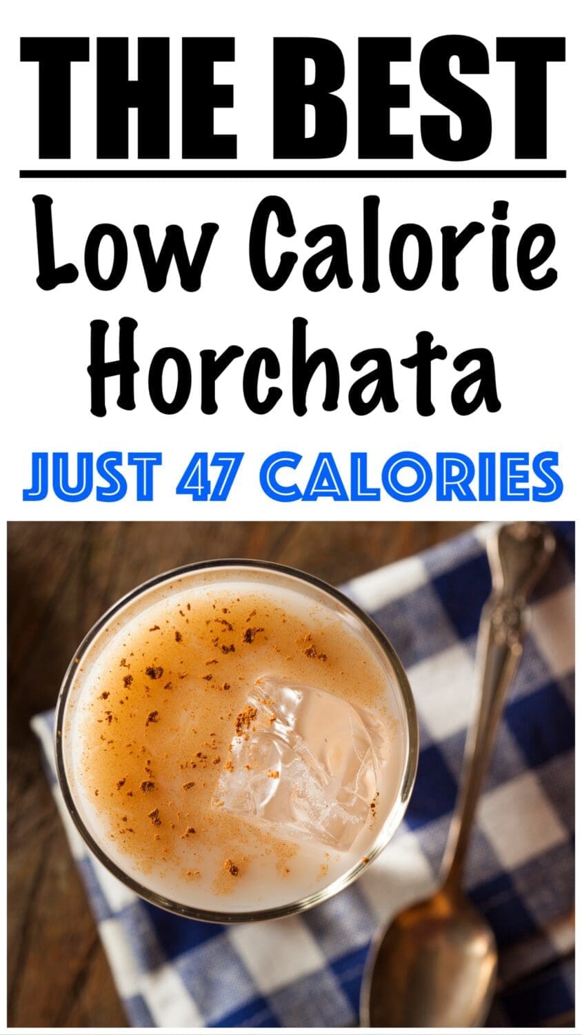 Low Calorie Horchata