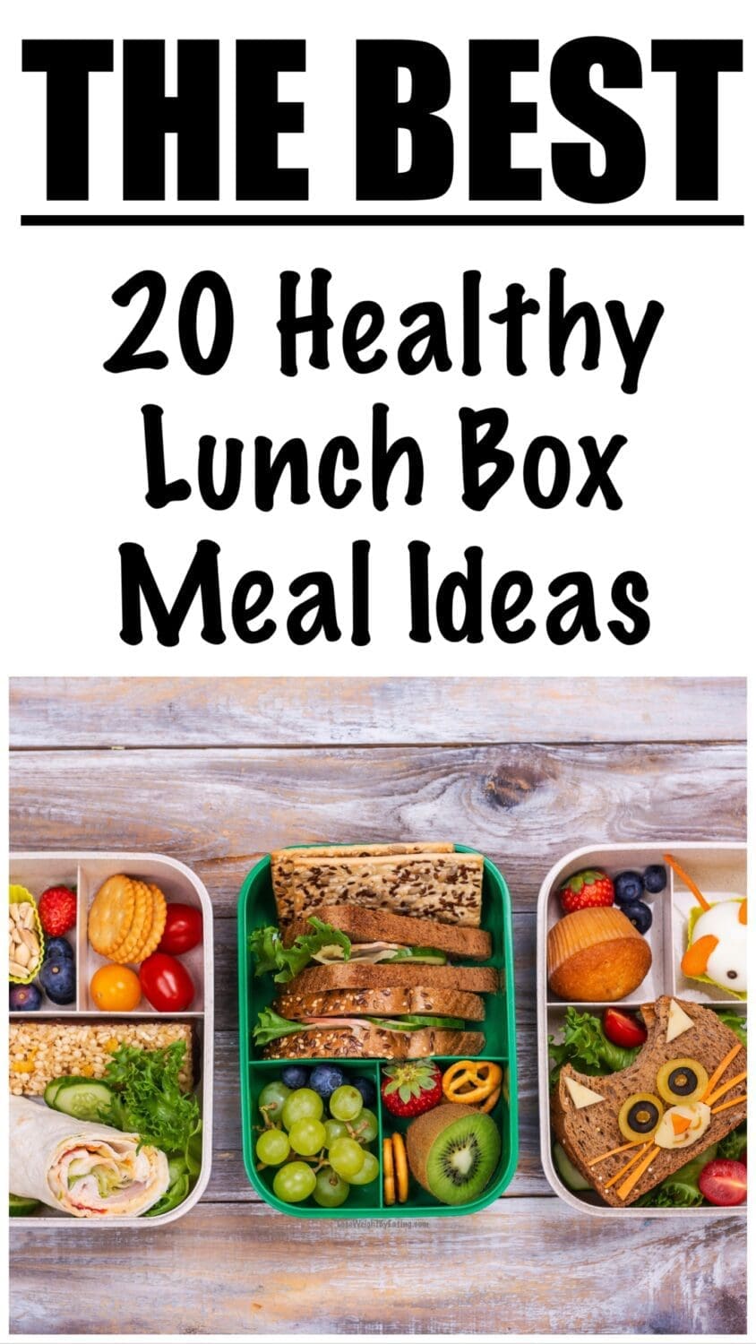 20 Healthy Lunch Box Meal Ideas