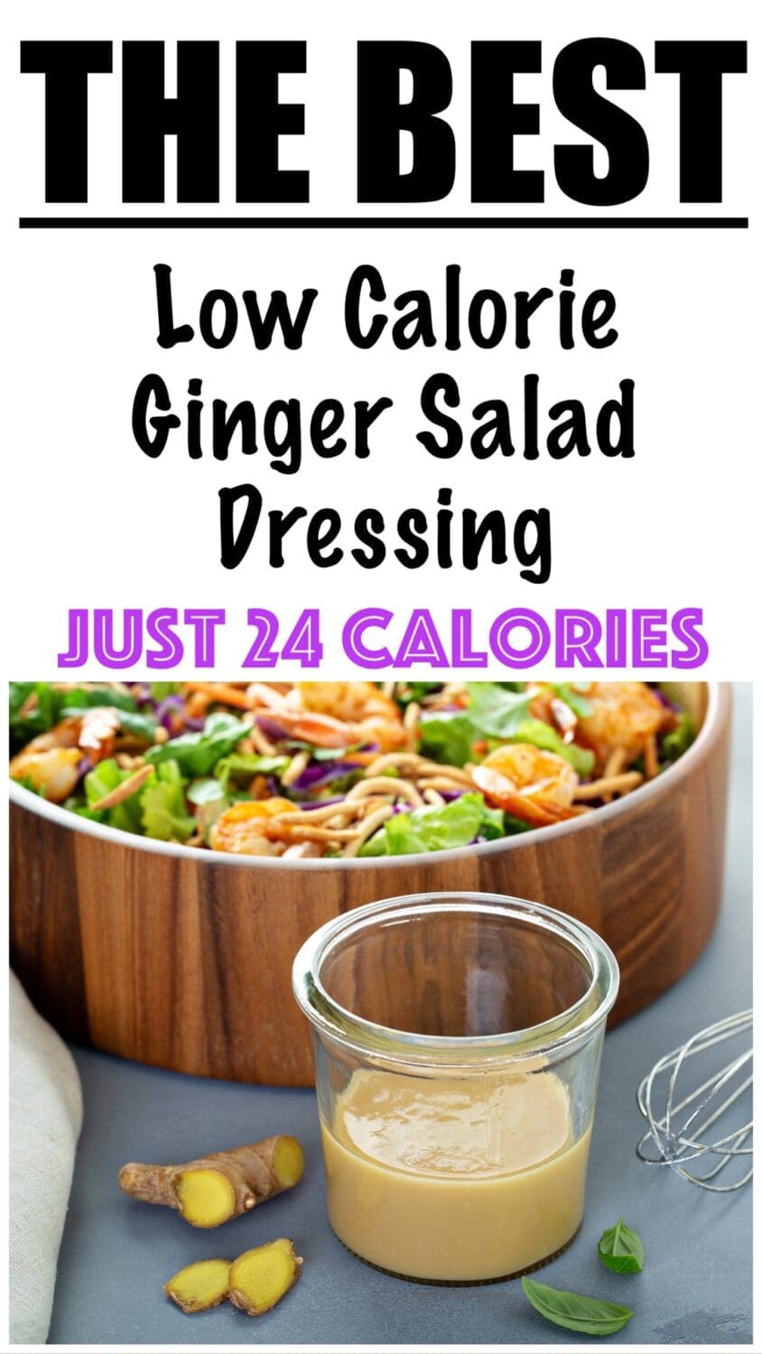Healthy Ginger Salad Dressing