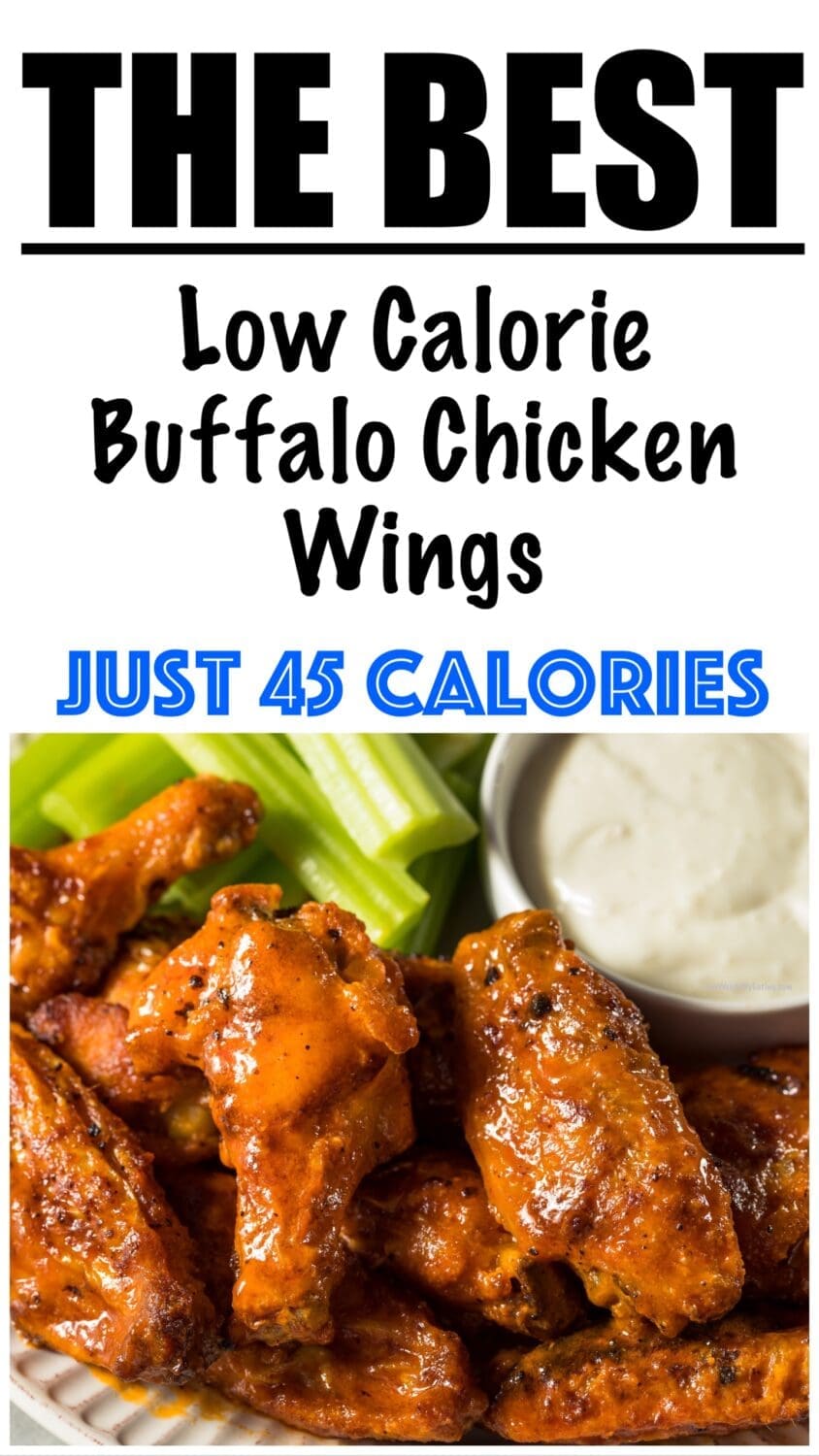 Low Calorie Buffalo Chicken Wings
