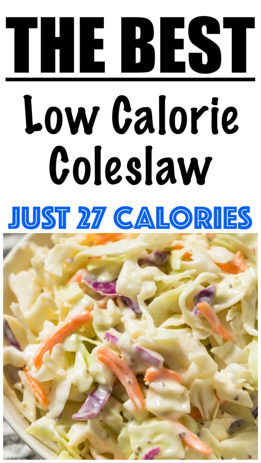 Low Calorie Coleslaw