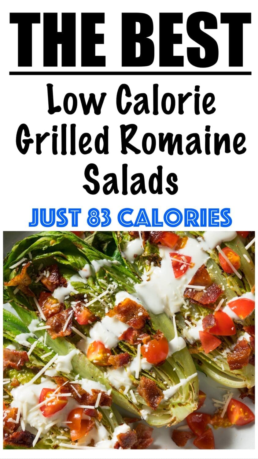 Low Calorie Grilled Romaine Salad Recipe
