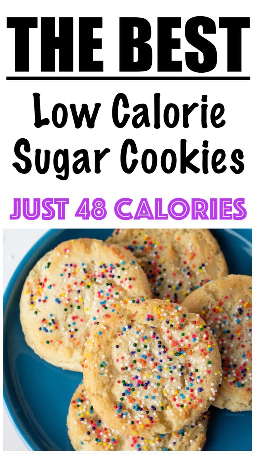 Low Calorie Sugar Cookies