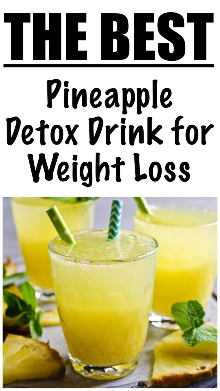 Pineapple Detox Drink for Weight Loss