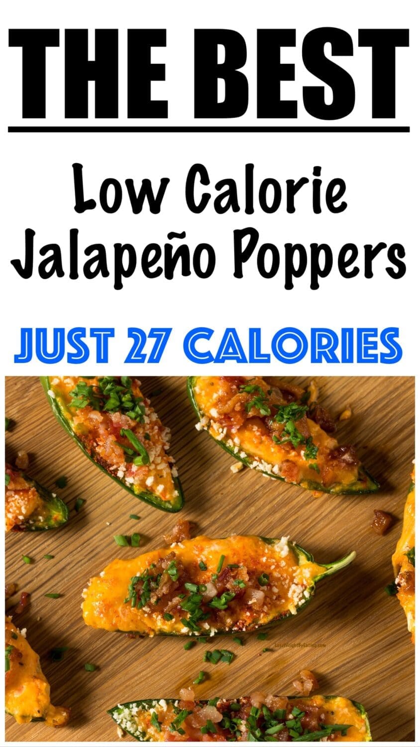 Low Calorie Jalapeño Poppers