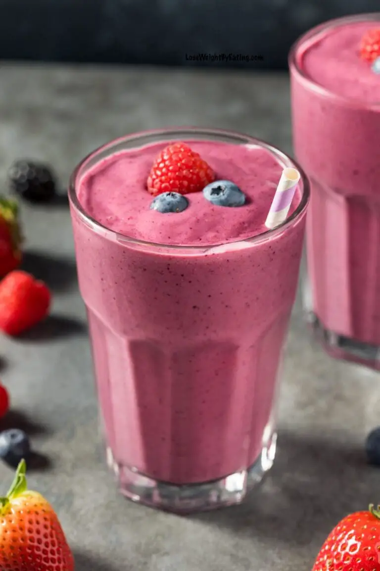 10 Healthy Fruit Smoothie Recipes - Lose Weight By Eating