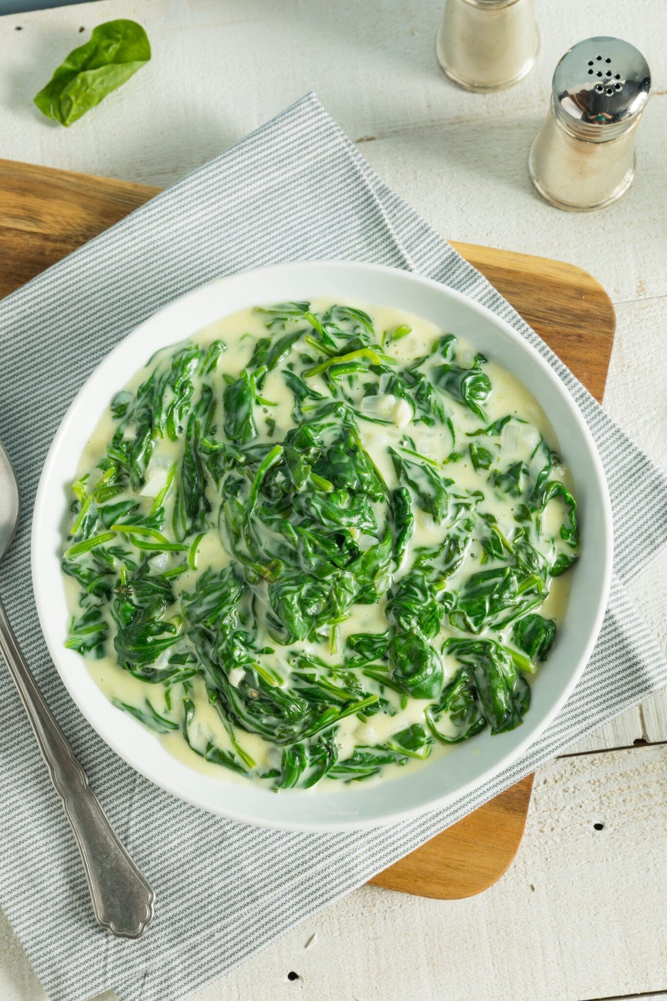 Low Calorie Creamed Spinach - Lose Weight By Eating