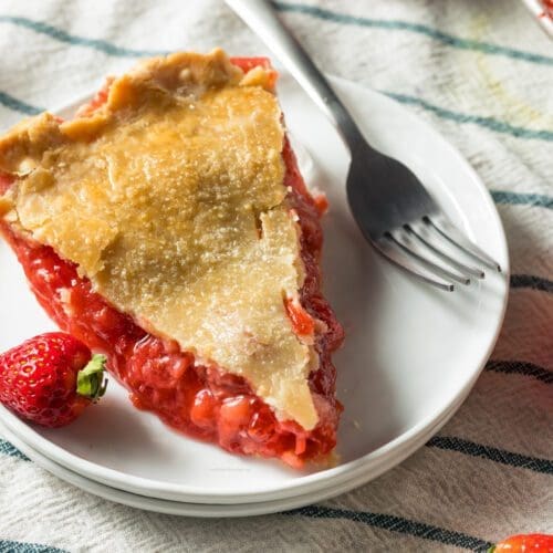 Low Calorie Strawberry Pie