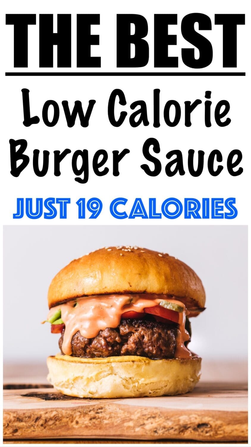 Low Calorie Secret Sauce for Burgers