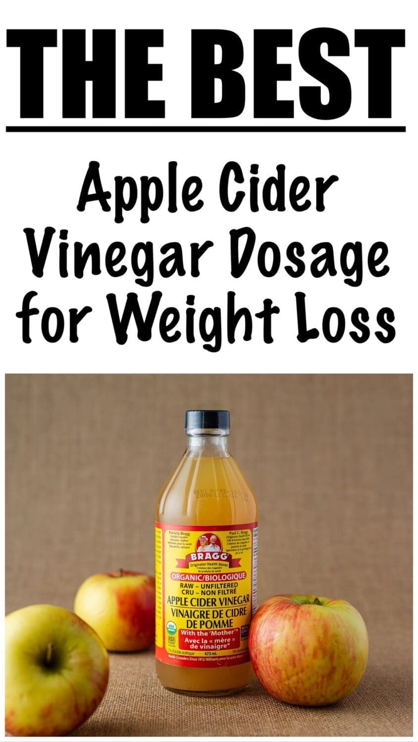 Apple Cider Vinegar Dosage for Weight Loss