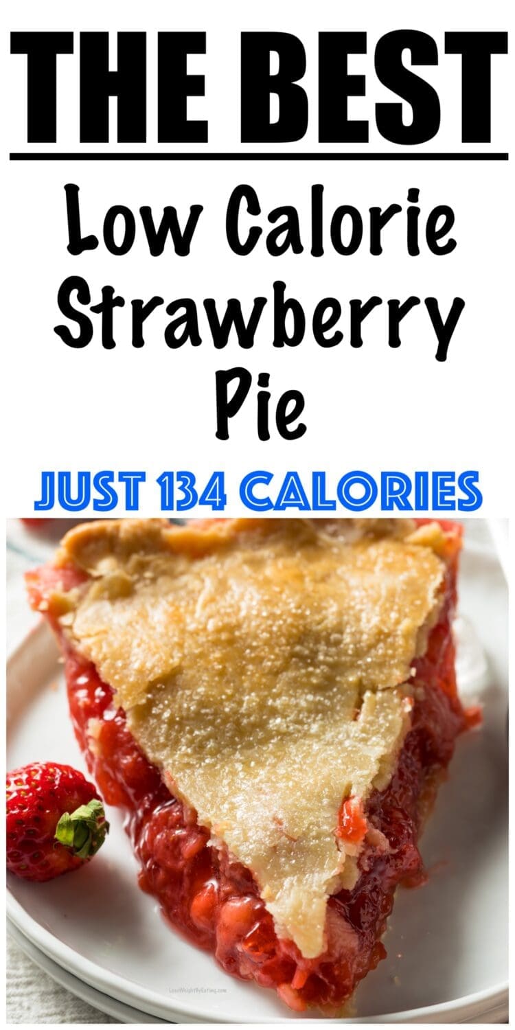 Low Calorie Strawberry Pie Recipe