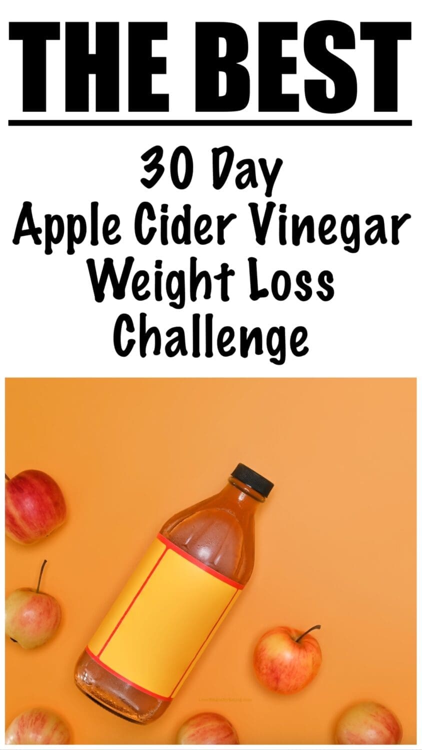 30 Day Apple Cider Vinegar Weight Loss Challenge