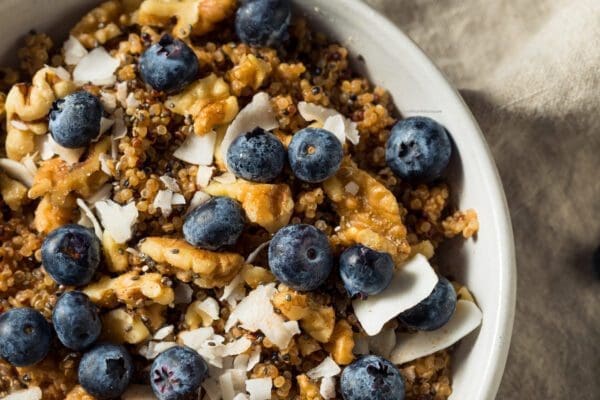 Low Calorie High Protein Breakfast Quinoa