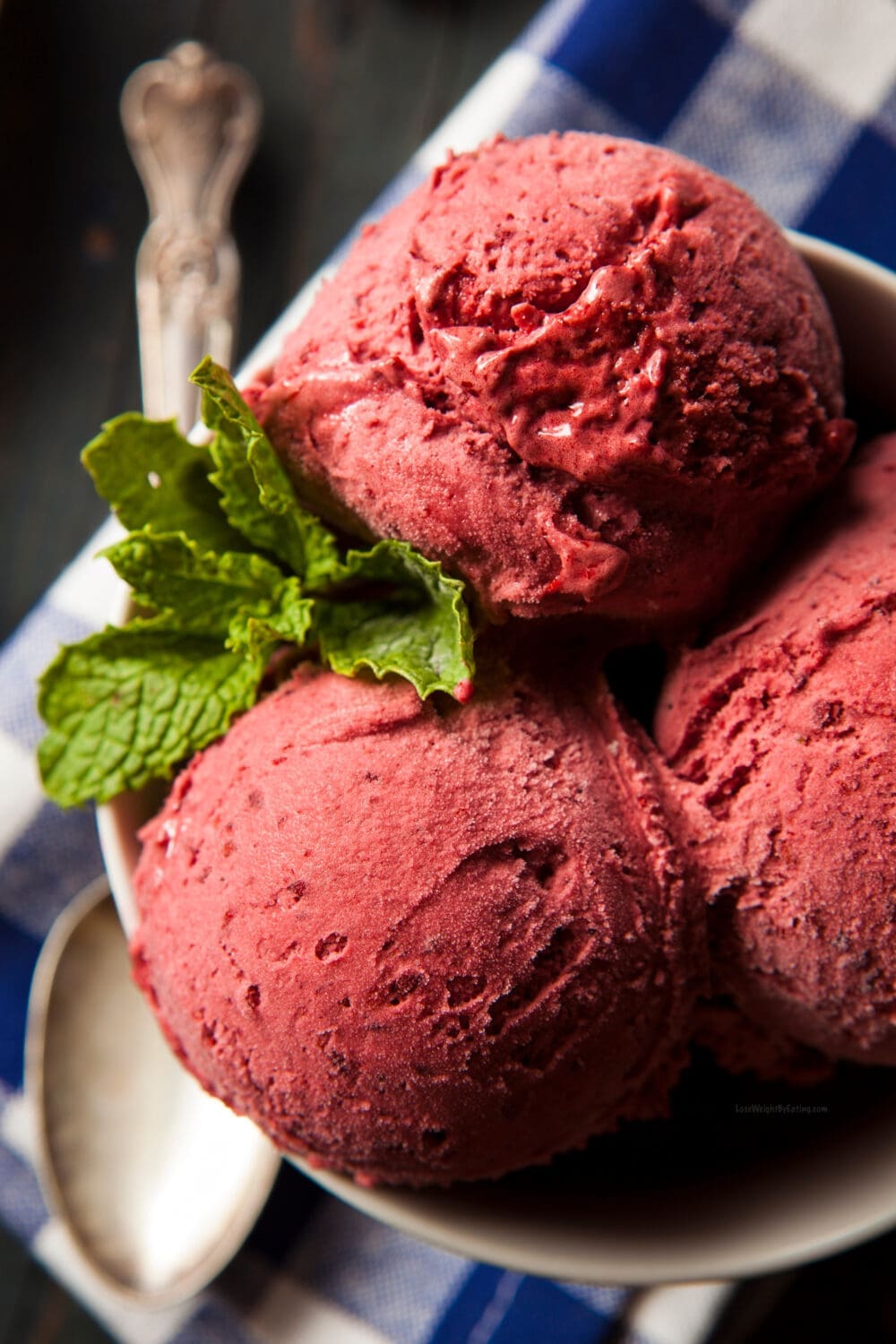 Low Calorie Berry Ice Cream