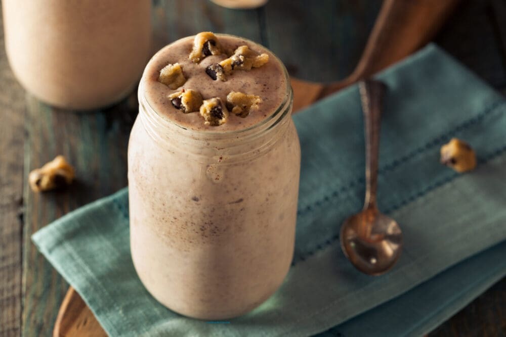Low Calorie Cookie Dough Protein Shake