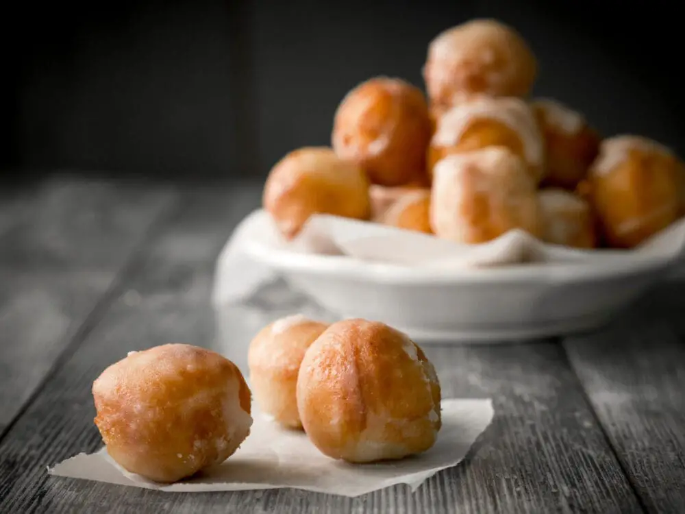 Low Calorie High Protein Glazed Donut Holes