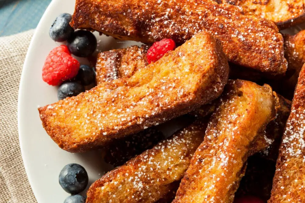 Low Calorie High Protein French Toast Sticks