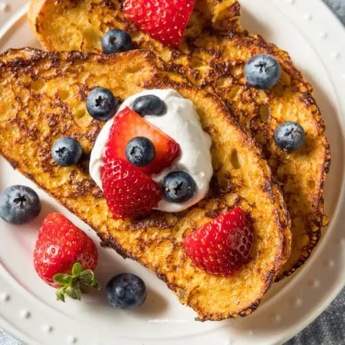 Low Calorie Protein French Toast