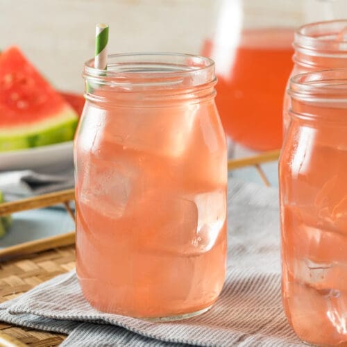 Low Calorie Watermelon Lemonade