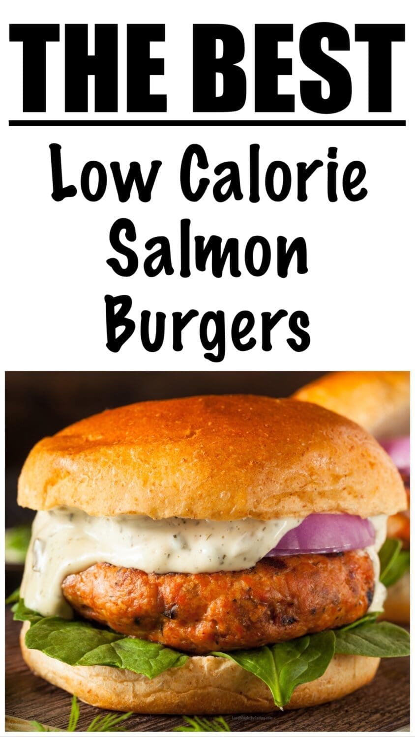 low calorie salmon burgers