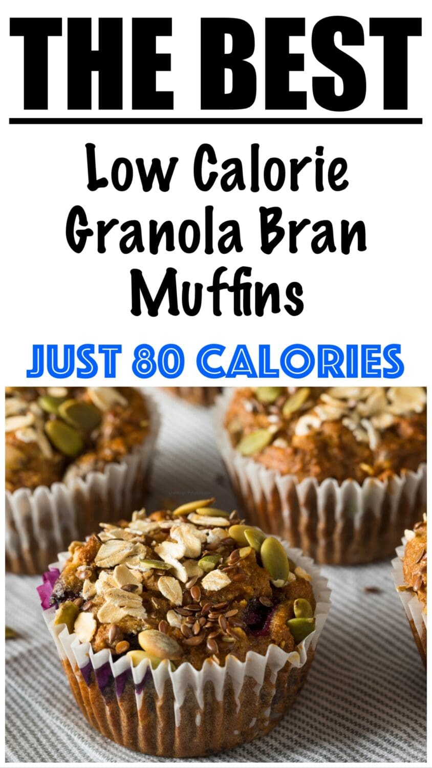 Low Calorie Granola Bran Muffins