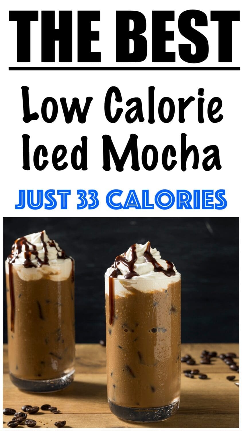 Low Calorie Iced Mocha Coffee