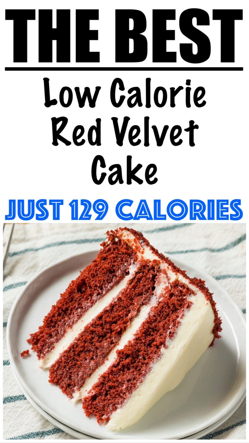 Low Calorie Red Velvet Cake