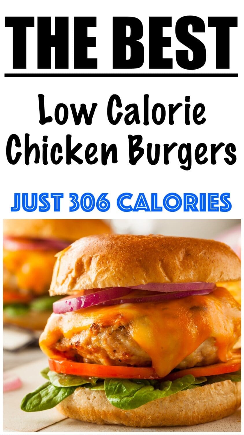 low calorie chicken burgers
